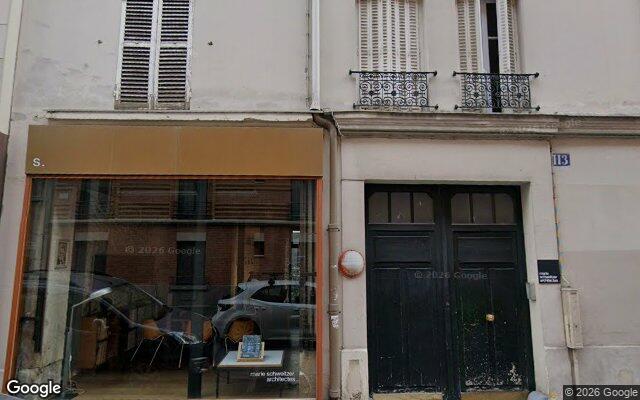 Façade : 113 rue de Javel, Paris