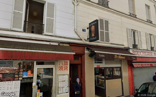 Façade : 79 rue de la Croix Nivert, Paris