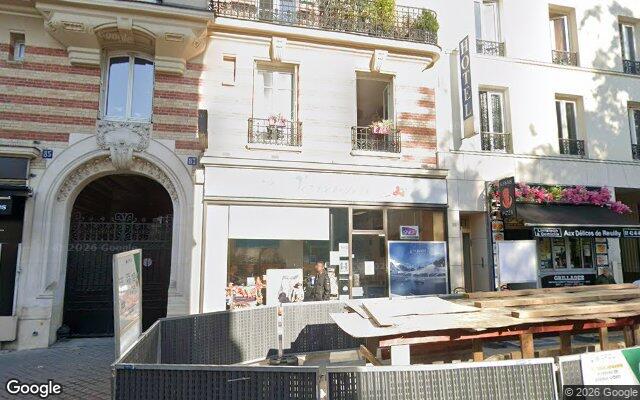 Façade : 87 rue de Reuilly, Paris