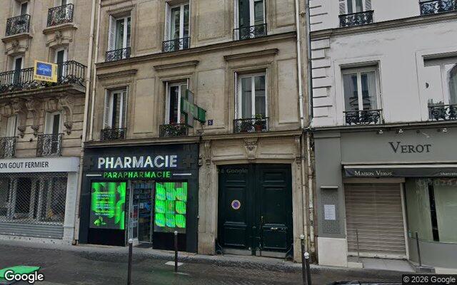 Façade : 5 rue Lecourbe, Paris
