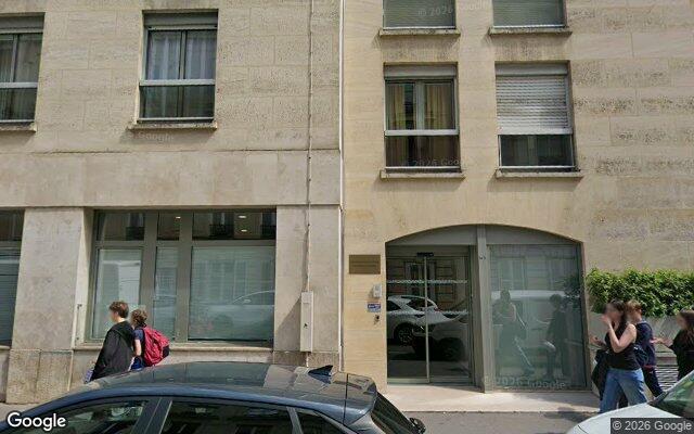 Façade : 14 rue de l'Estrapade, Paris
