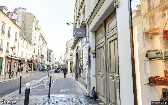 Façade : 74 rue du Commerce, Paris