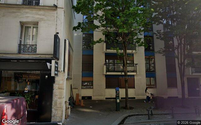 Façade : 61 rue des Entrepreneurs, Paris