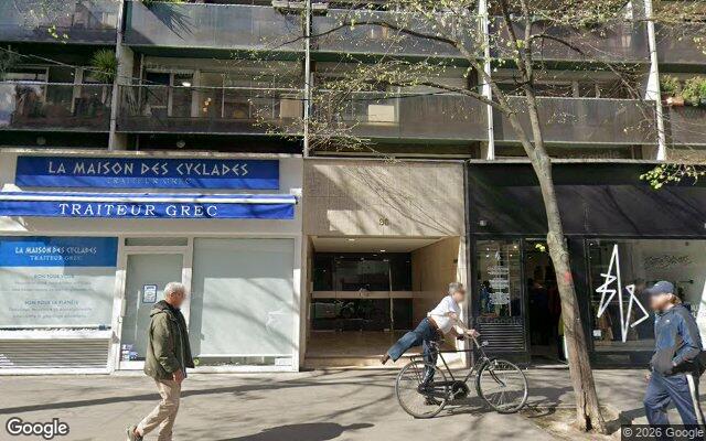 Façade : 96 rue Saint-Charles, Paris