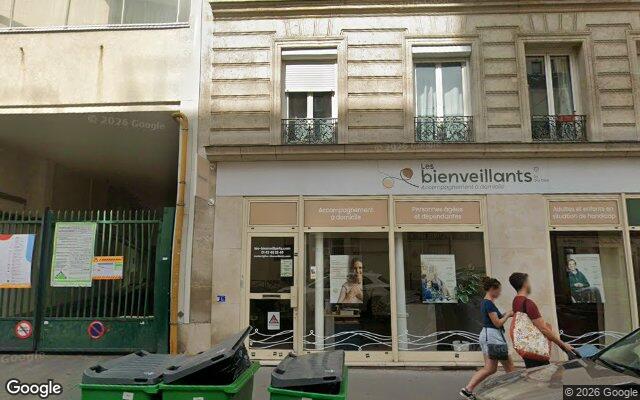 Façade : 58 rue du Rendez-Vous, Paris