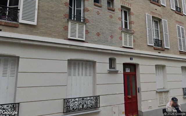 Façade : 4 rue Marie Benoist, Paris
