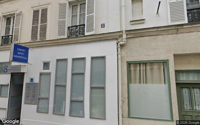 Façade : 8 rue Mayet, Paris