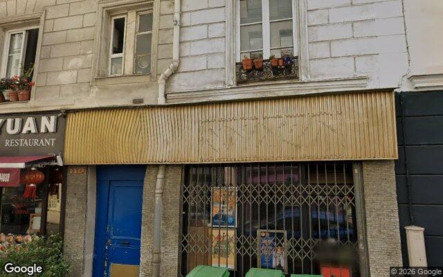 Façade : 110 rue de Charenton, Paris