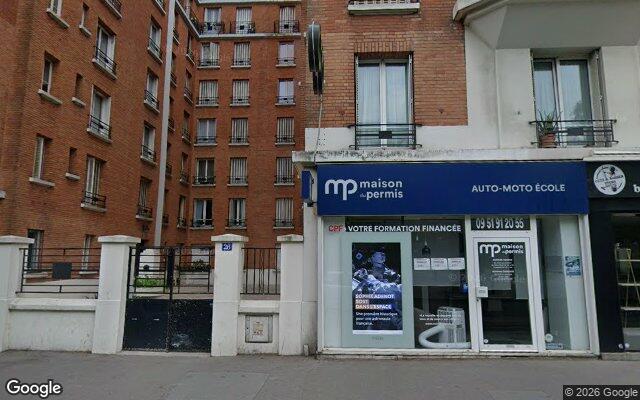 Façade : 26 cours de Vincennes, Paris