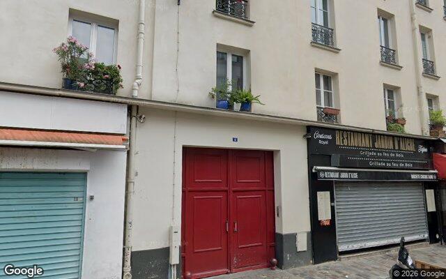 Façade : 4 rue d'Aligre, Paris