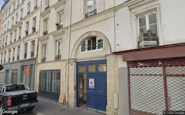 Façade : 12 rue Moreau, Paris