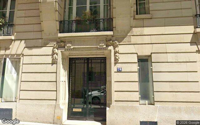 Façade : 24 rue George Sand, Paris