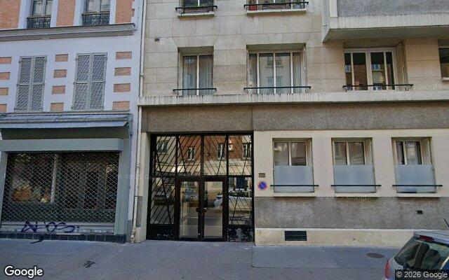 Façade : 45 rue de la Plaine, Paris