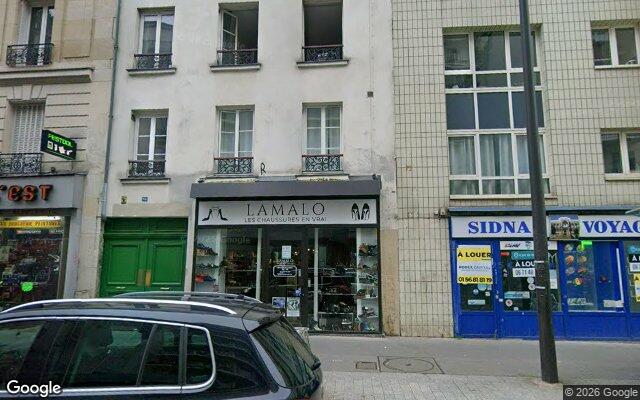 Façade : 38 rue d'Avron, Paris