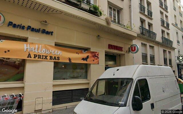 Façade : 14 rue Paul Bert, Paris