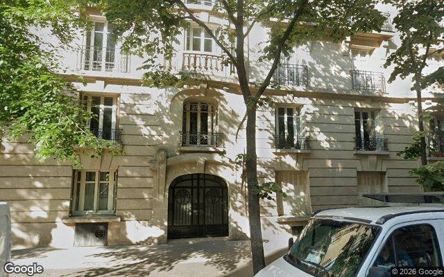 Façade : 72 avenue de Suffren, Paris