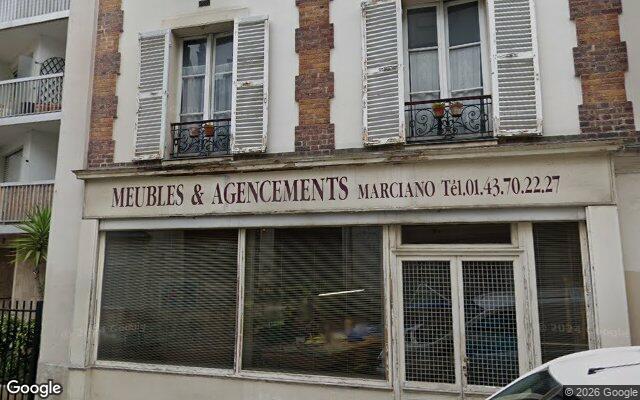 Façade : 15 rue des Haies, Paris