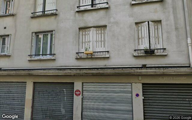 Façade : 6 impasse du Bureau, Paris