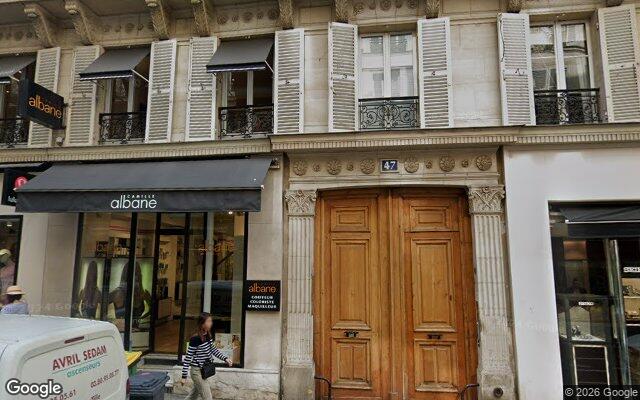 Façade : 47 rue Bonaparte, Paris