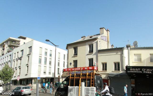 Façade : 144 rue d'Avron, Paris