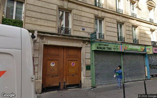 Façade : 77 rue de Charonne, Paris