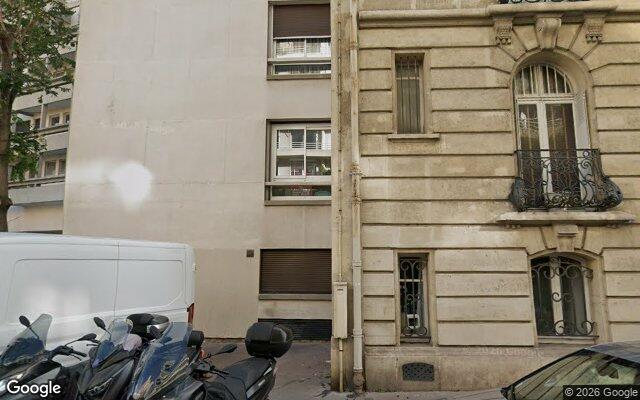 Façade : 19 rue du Docteur Blanche, Paris