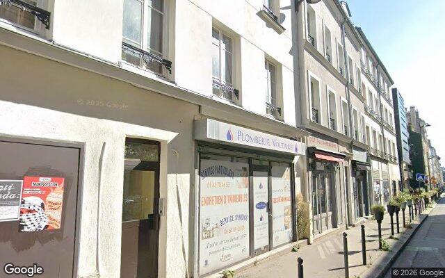 Façade : 52 rue de la Réunion, Paris