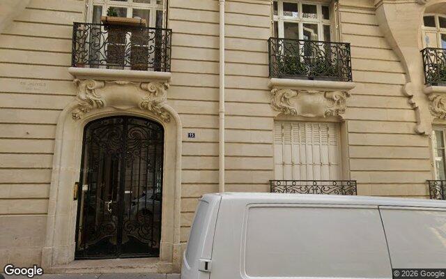 Façade : 15 rue Gustave Zédé, Paris