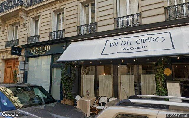 Façade : 22 rue du Champ de Mars, Paris