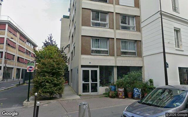 Façade : 54 rue Léon Frot, Paris