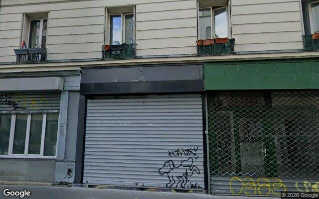 Façade : 55 rue Léon Frot, Paris