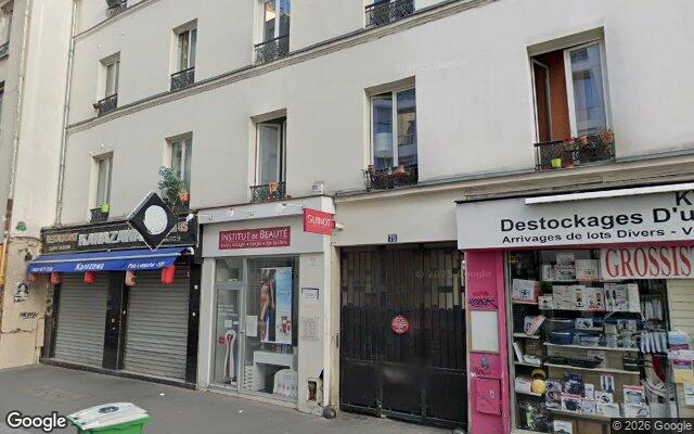 Façade : 75 rue de la Roquette, Paris