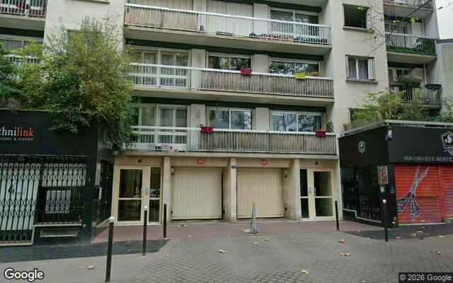 Façade : 73 rue Saint-Blaise, Paris