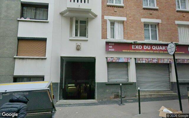 Façade : 71 rue Saint-Blaise, Paris