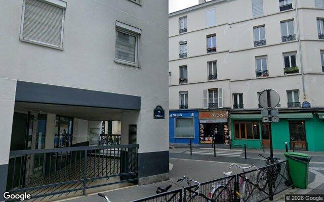 Façade : 2 rue de Fontarabie, Paris