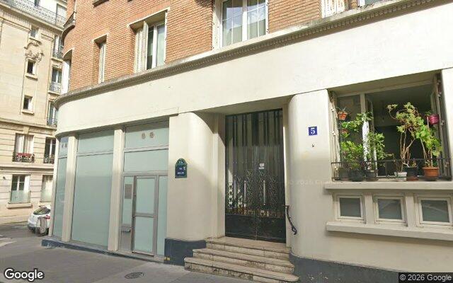 Façade : 5 rue Maillard, Paris