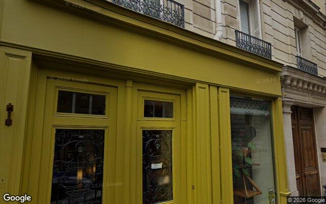 Façade : 60 rue de Verneuil, Paris