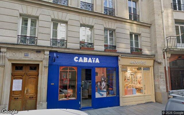 Façade : 60 rue Vieille du Temple, Paris