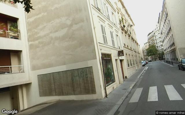 Façade : 17 rue Nicolo, Paris