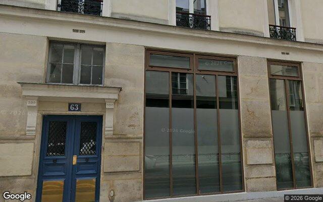 Façade : 63 rue Saint-Sabin, Paris