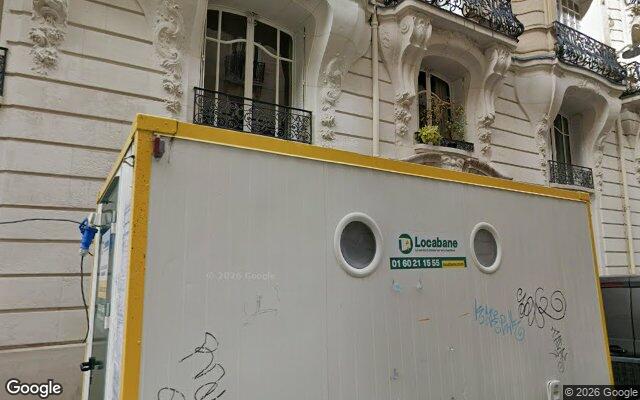 Façade : 11 rue François Ponsard, Paris