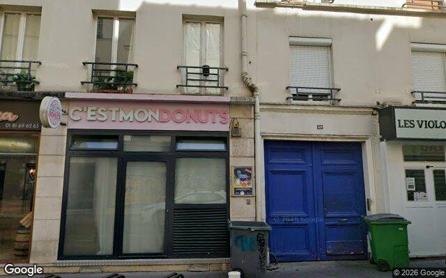 Façade : 49 rue du Chemin Vert, Paris