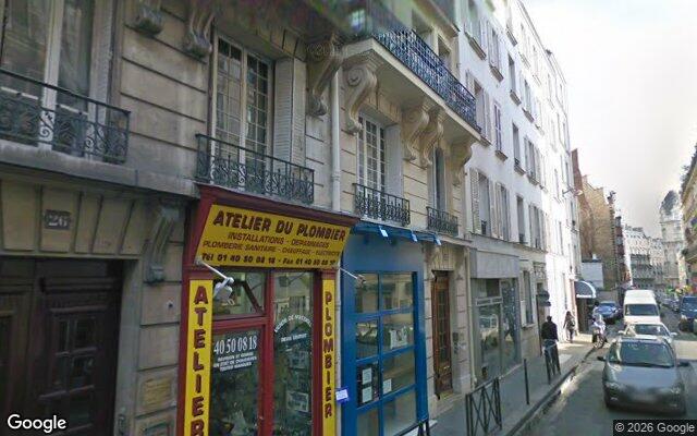 Façade : 24 rue de la Tour, Paris
