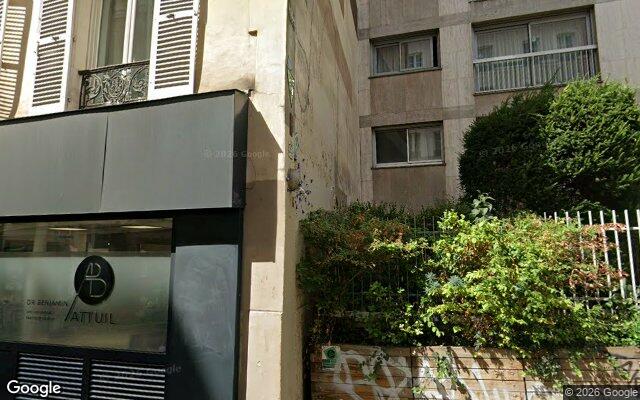 Façade : 63 rue du Chemin Vert, Paris