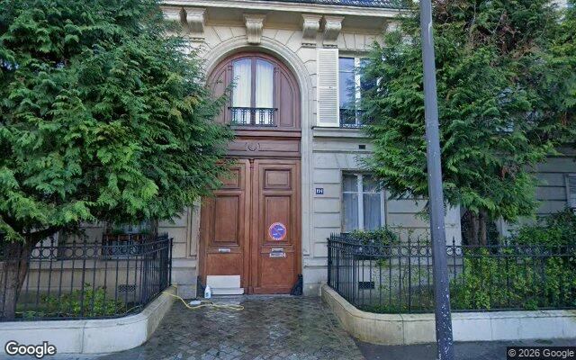 Façade : 191 rue de l'Université, Paris