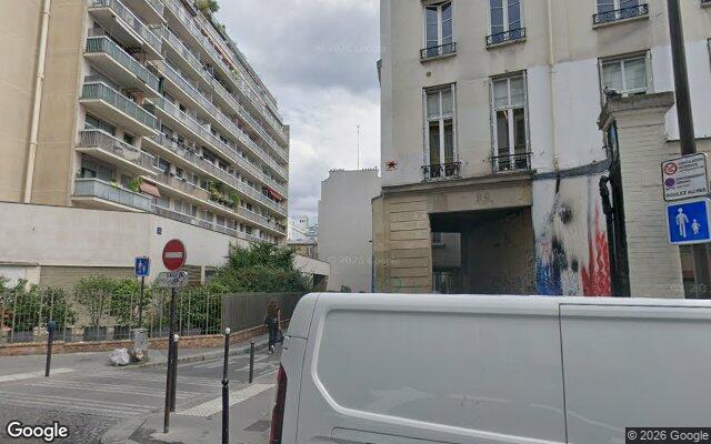 Façade : 86 rue Amelot, Paris