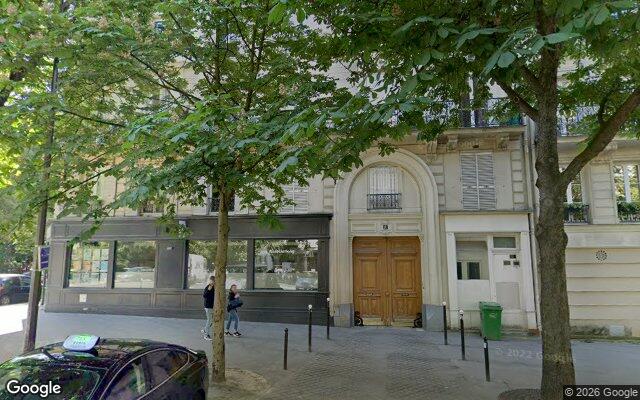 Façade : 8 rue du Général Renault, Paris