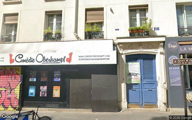 Façade : 115 rue du Chemin Vert, Paris