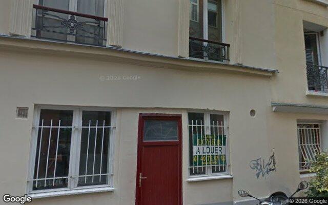 Façade : 12 cité Popincourt, Paris