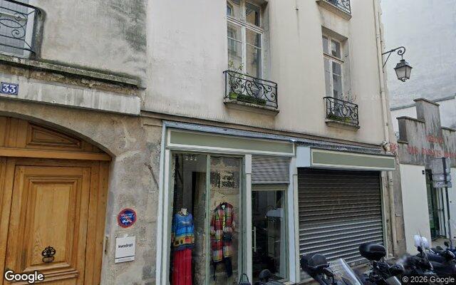 Façade : 33 rue Charlot, Paris